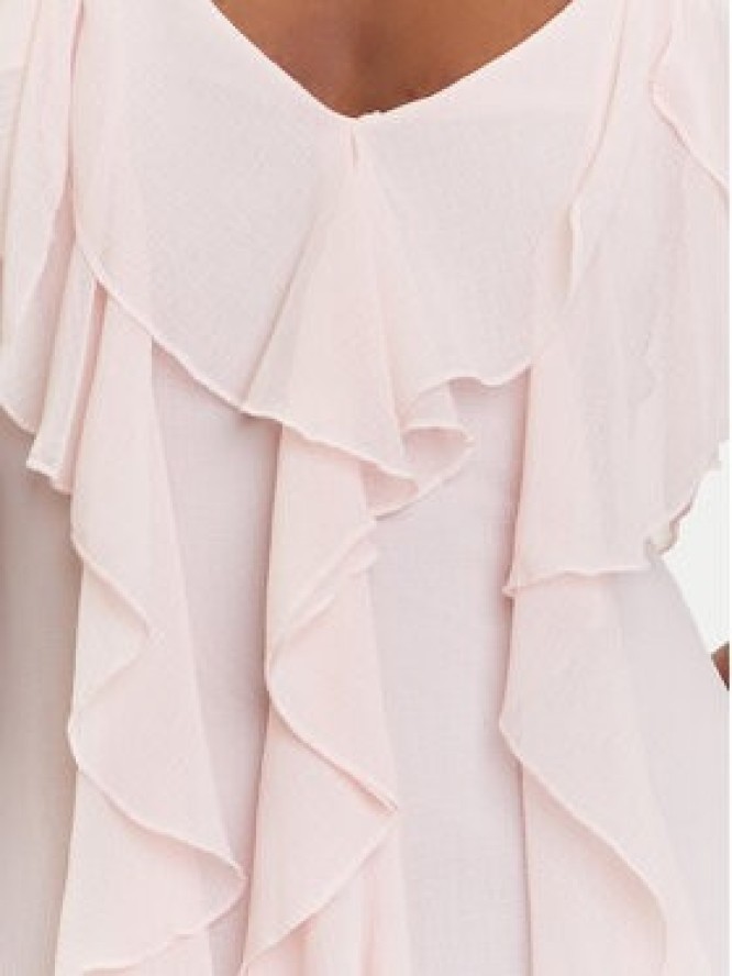 Vero Moda Sukienka wieczorowa Camille 10336405 Różowy Regular Fit