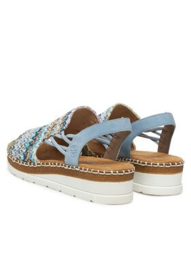 Rieker Sandały V1241-91 Kolorowy