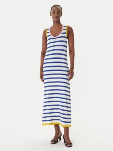 LOLA CASADEMUNT Sukienka dzianinowa LS2616157 Kolorowy Regular Fit