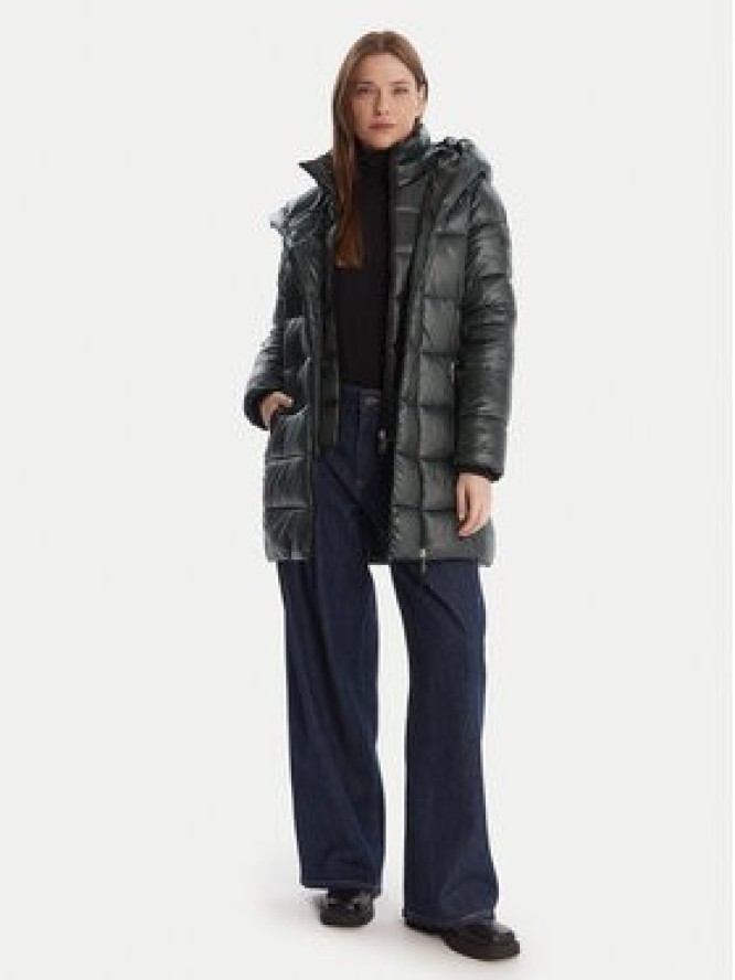 DKNY Kurtka zimowa DLEMPU99 Zielony Regular Fit