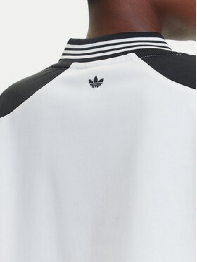 adidas Bluza Blocking JX7597 Biały Loose Fit