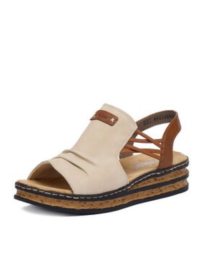 Rieker Sandały CEO-62962-60 Beżowy