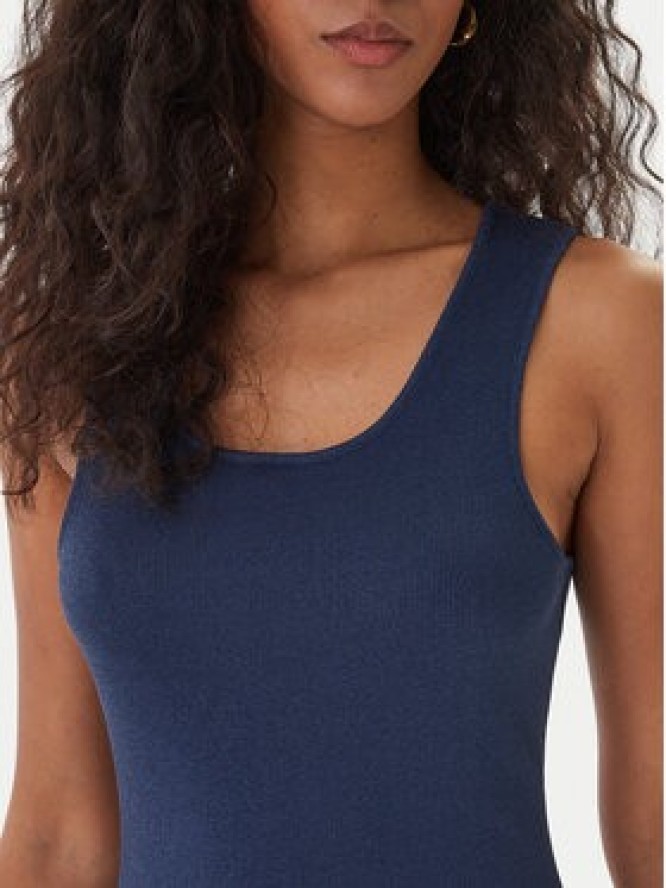 Fracomina Top FS26ST4011K420Q7 Granatowy Slim Fit