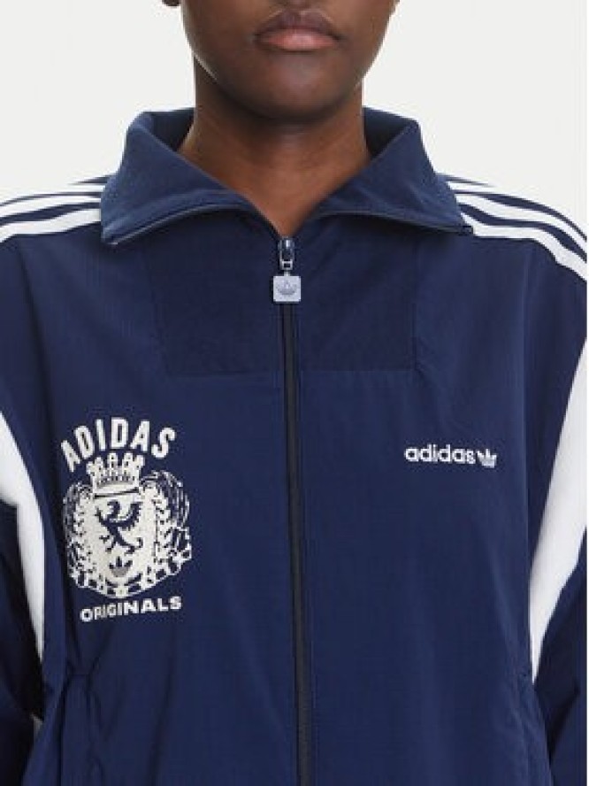 adidas Bluza Mascotte Woven JY2809 Granatowy Regular Fit