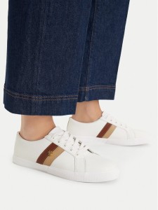 LAUREN RALPH LAUREN Sneakersy Janson II 802925365012 Biały