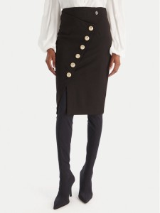 Babylon Spódnica ołówkowa S00609 Czarny Regular Fit