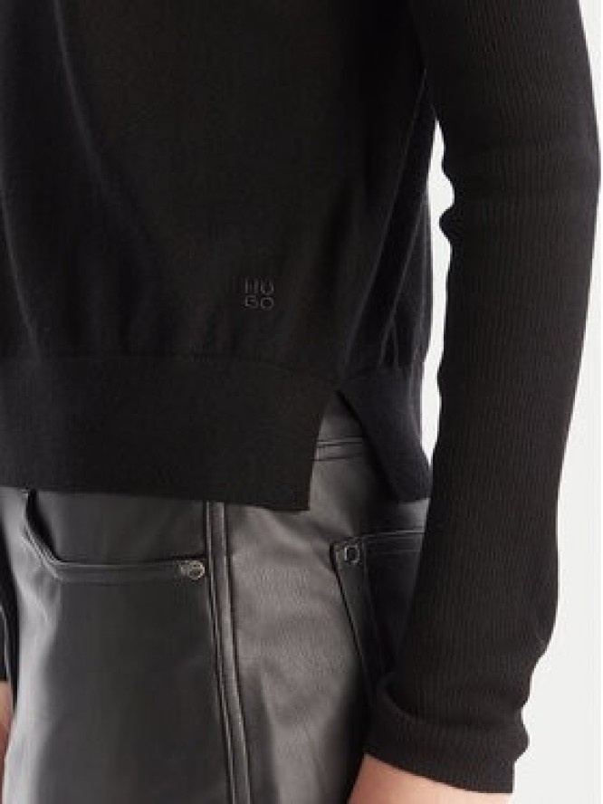 HUGO Golf Sedenniak 50549771 Czarny Regular Fit