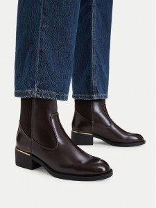 MEXX Botki CEO-HY25809-1 Brązowy ciemny