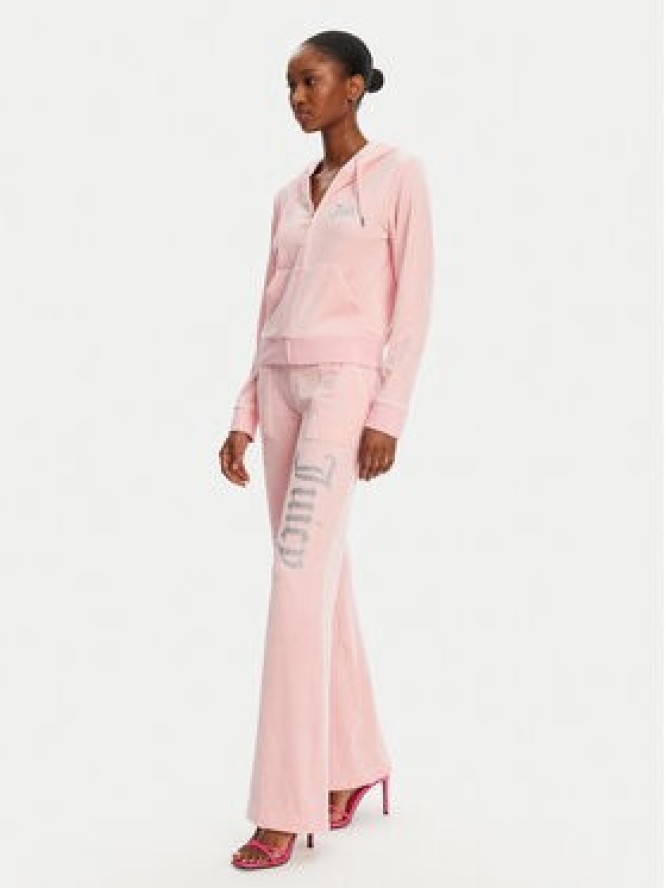 Juicy Couture Spodnie dresowe Layla JCBBJ125806 Różowy Regular Fit