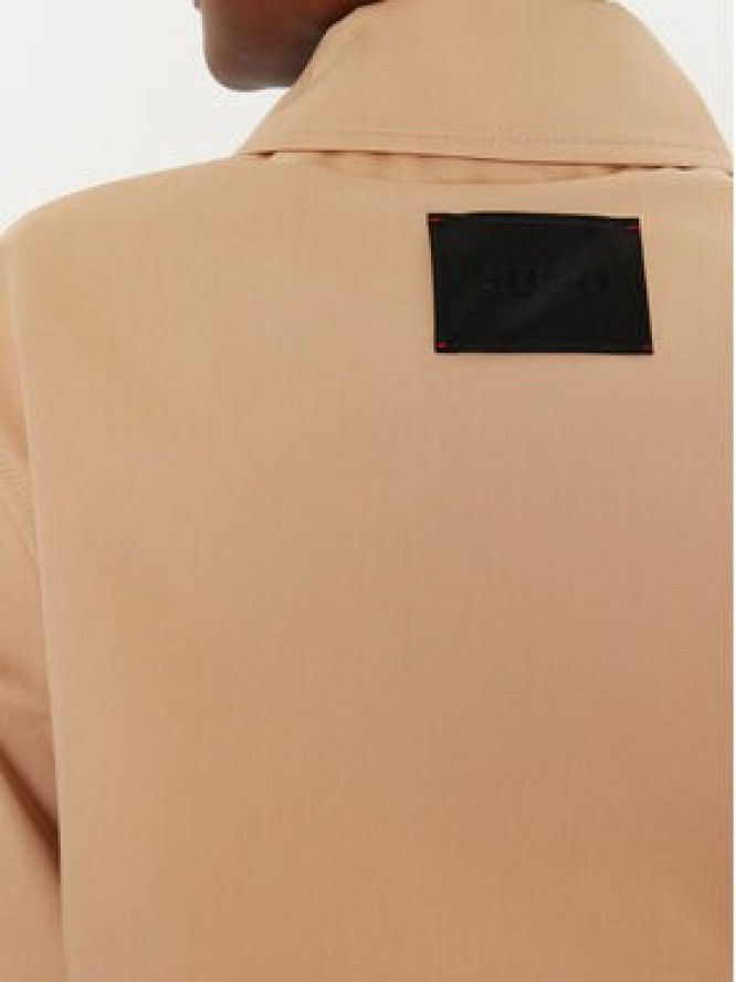 HUGO Trencz 50529938 Beżowy Regular Fit