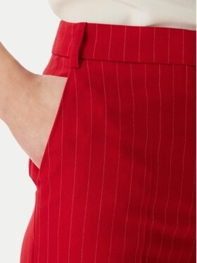 Morgan Spodnie materiałowe 261-PLOVE.F Czerwony Regular Fit