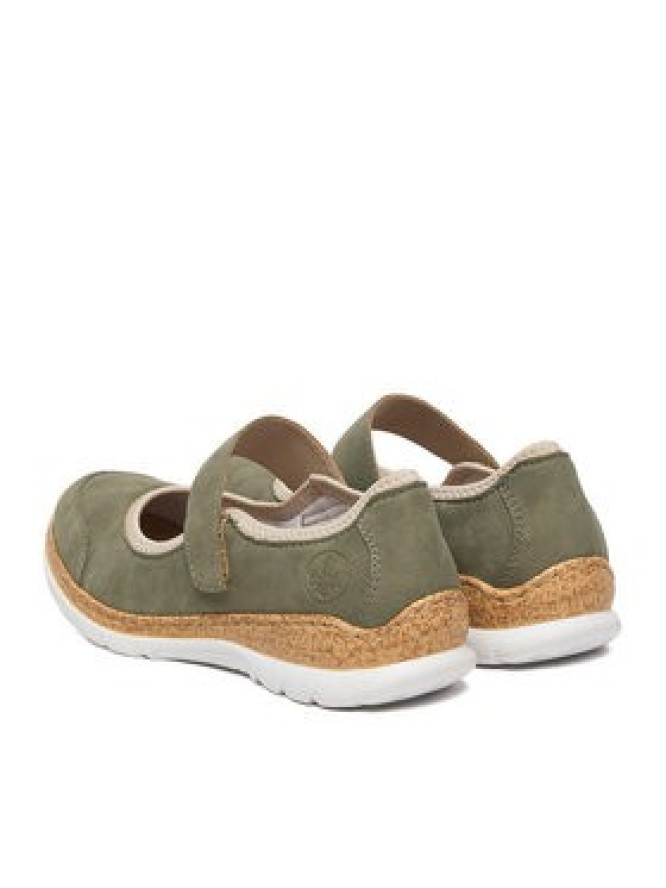 Rieker Półbuty N42B0-52 Zielony