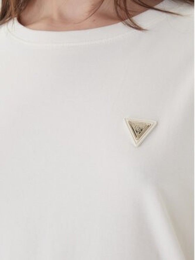 Guess T-Shirt V4YI09 J1314 Biały Regular Fit