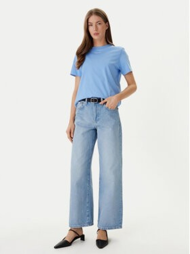 Calvin Klein T-Shirt 20s Classic Logo LV147C857G Niebieski Regular Fit