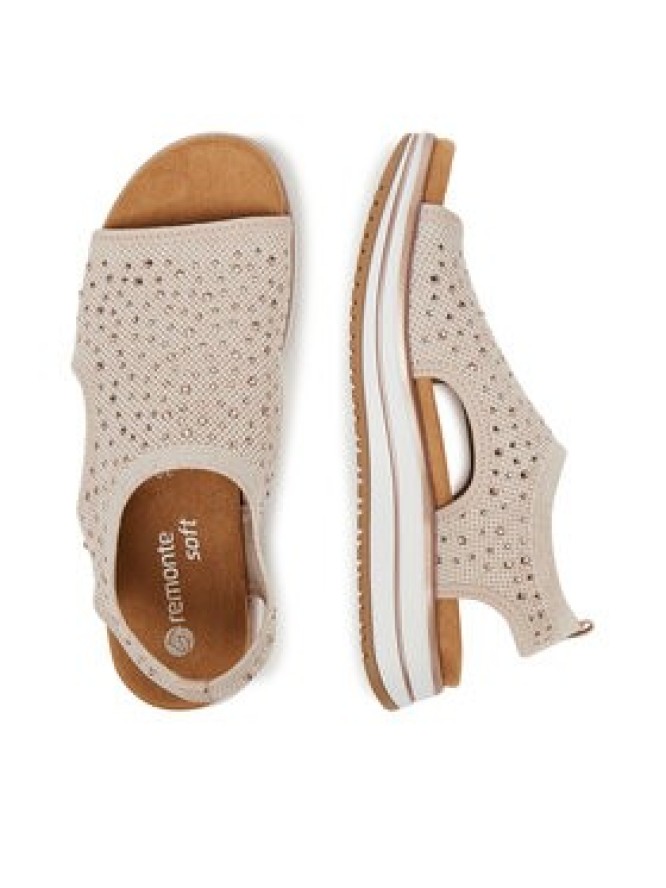 Remonte Sandały D1J55-31 Różowy