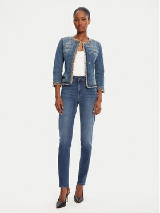 Liu Jo Jeansy UXX037 D4186 Granatowy Slim Fit