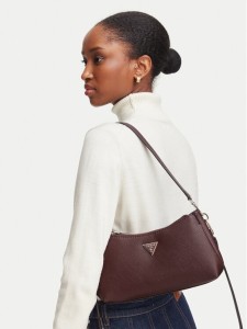 Guess Torebka Noelle II Mini HWZG96 72730 Bordowy