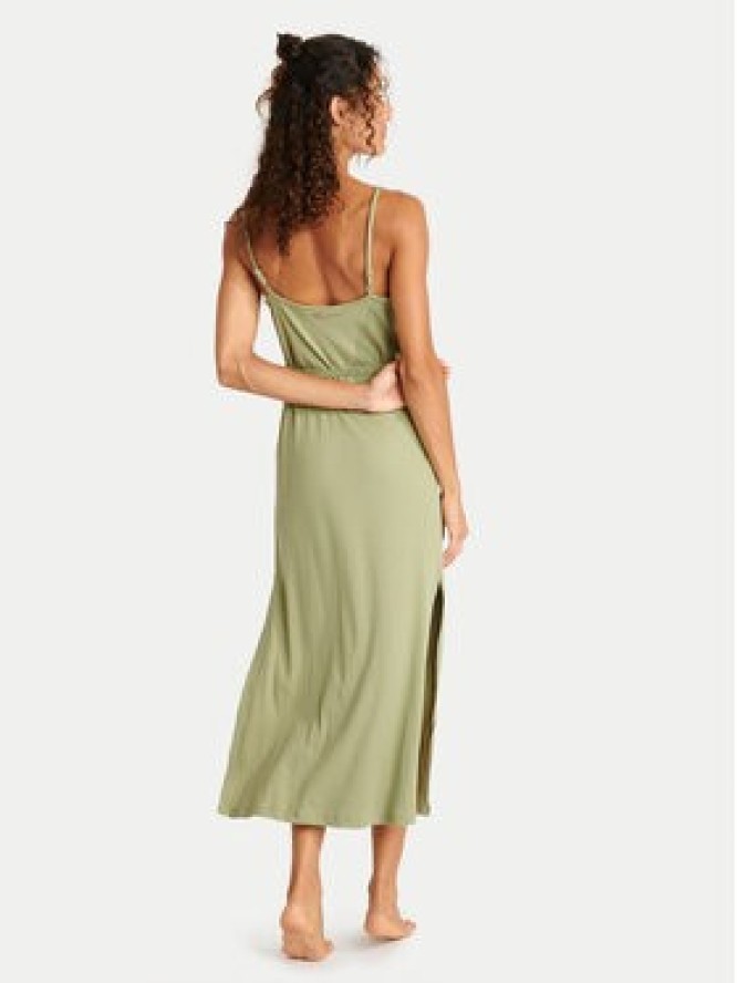 Banana Moon Sukienka letnia Yaquina Amaria MGC27 Zielony Regular Fit