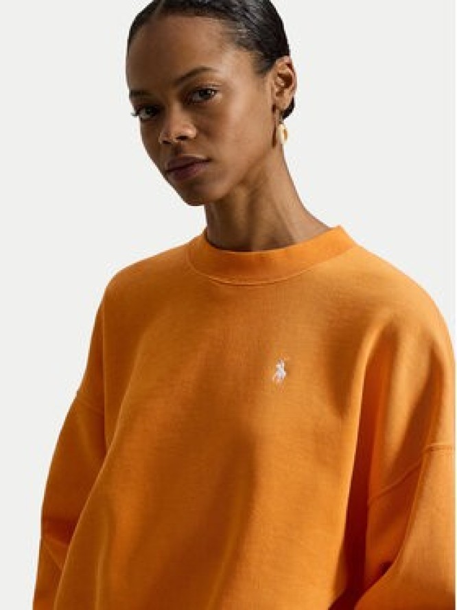 Polo Ralph Lauren Bluza 211965111500 Pomarańczowy Oversize