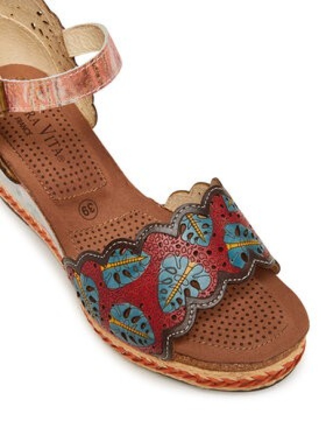 Laura Vita Espadryle Facyo 86 Kolorowy