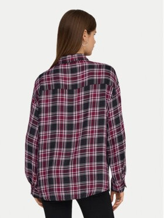 ONLY Koszula Evia 15355741 Bordowy Loose Fit