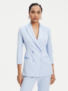 Imperial Marynarka JU25JAW Błękitny Slim Fit