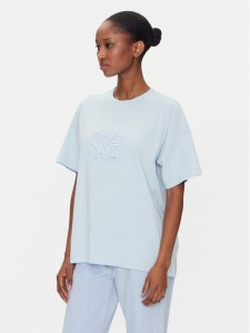 ViCOLO T-Shirt RD0119 Błękitny Regular Fit