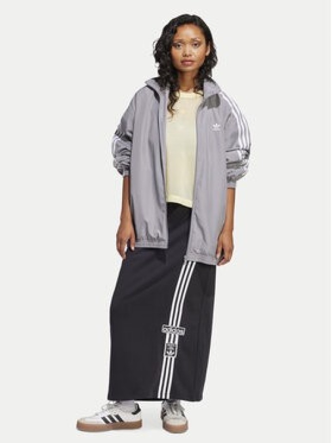 adidas Spódnica maxi Adibreak JC8538 Czarny Regular Fit