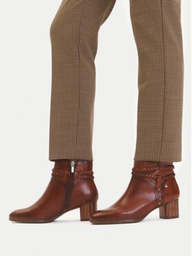 Pikolinos Botki W1Z-8521 Brązowy