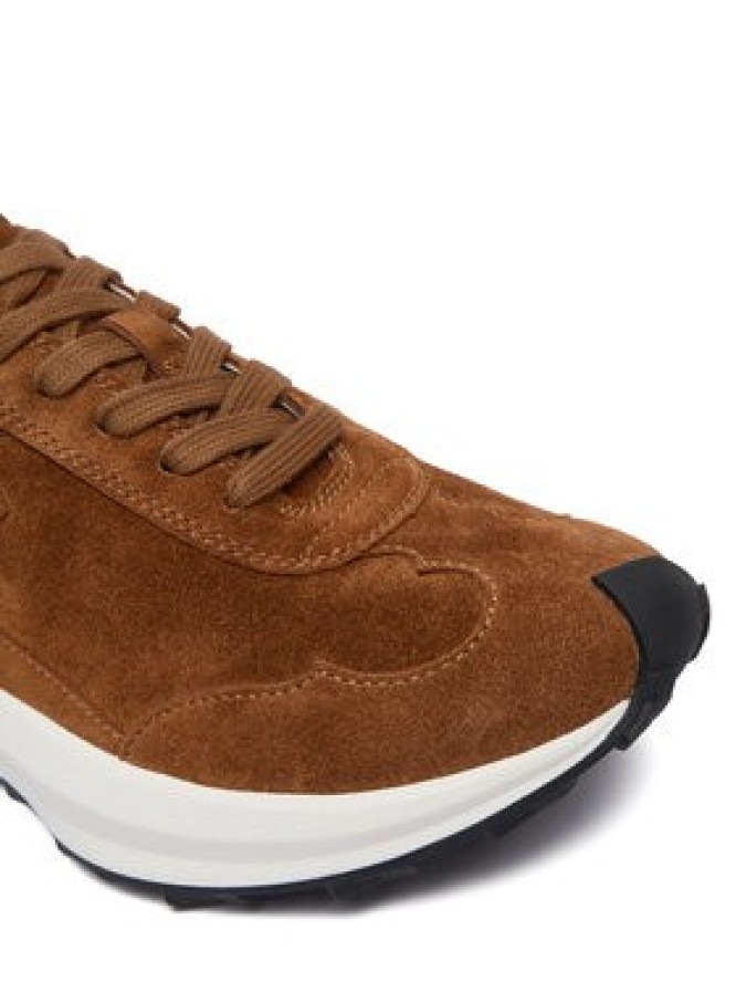 Tory Burch Sneakersy Tory Trainer 170914 Brązowy