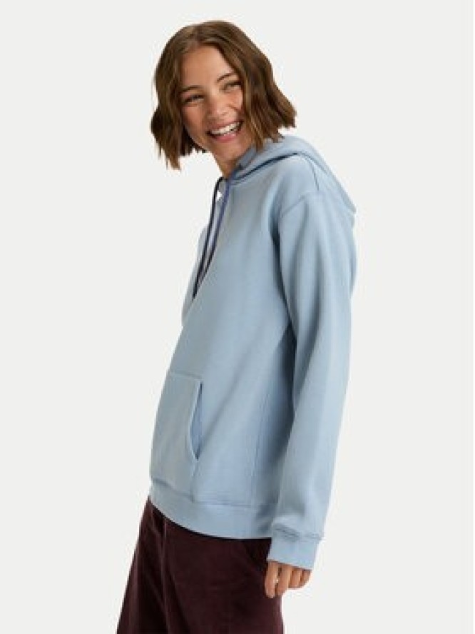 Roxy Bluza Surf Stoked Brushed Art ERJFT05020 Błękitny Regular Fit