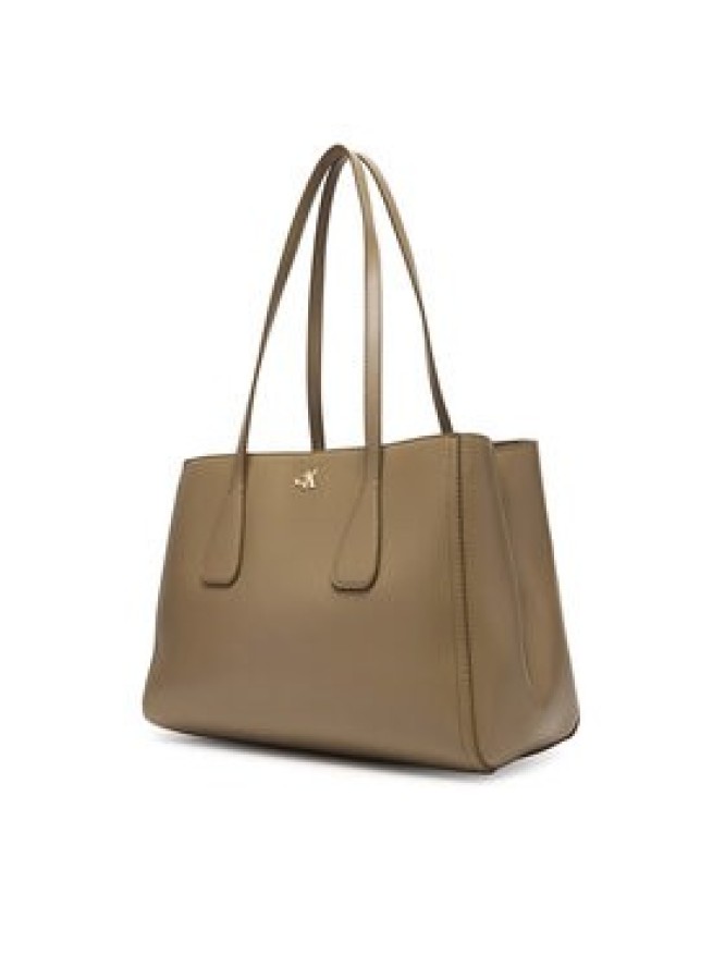 Calvin Klein Torebka Ck Medium Work Tote LV04F3442G Beżowy