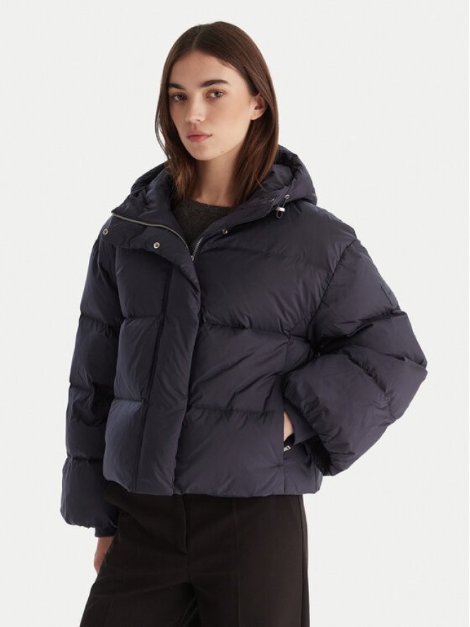 Calvin Klein Kurtka puchowa LV044D525G Granatowy Relaxed Fit