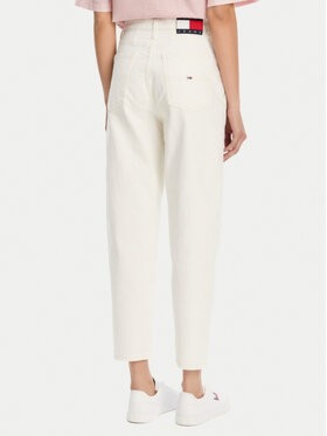 Tommy Jeans Jeansy DW0DW20042 Beżowy Mom Fit