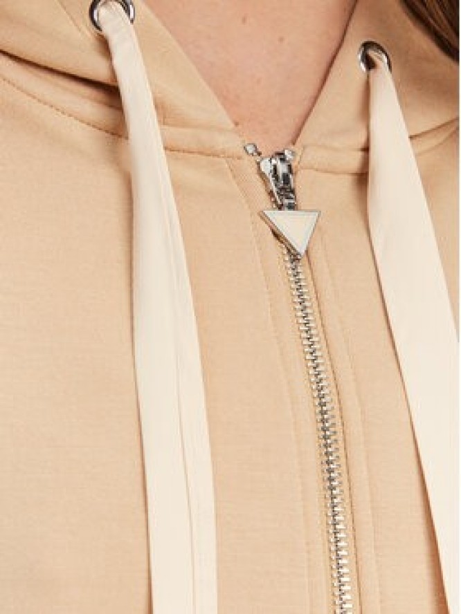 Guess Bluza W5YQ05 KBYE2 Beżowy Regular Fit