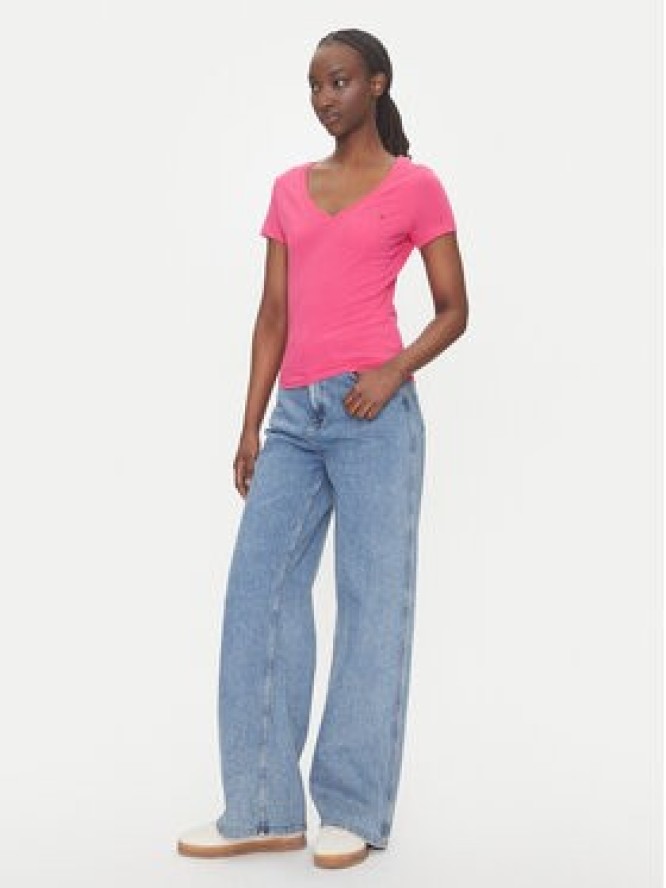 Tommy Jeans Komplet t-shirtów DW0DW21367 Kolorowy Slim Fit