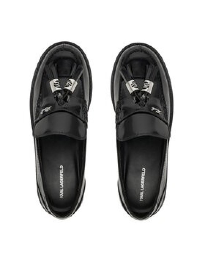 KARL LAGERFELD Loafersy Lowell KL42225 Czarny