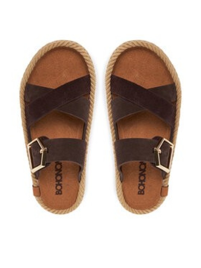 Bohonomad Klapki Sevilla SEV.12-00019 Czarny