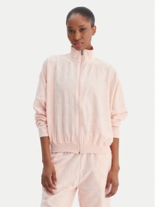 HUGO Bluza Monogram 50556831 Różowy Regular Fit