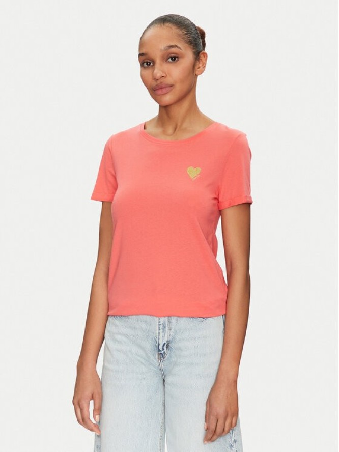 ONLY T-Shirt Kita 15244714 Różowy Regular Fit