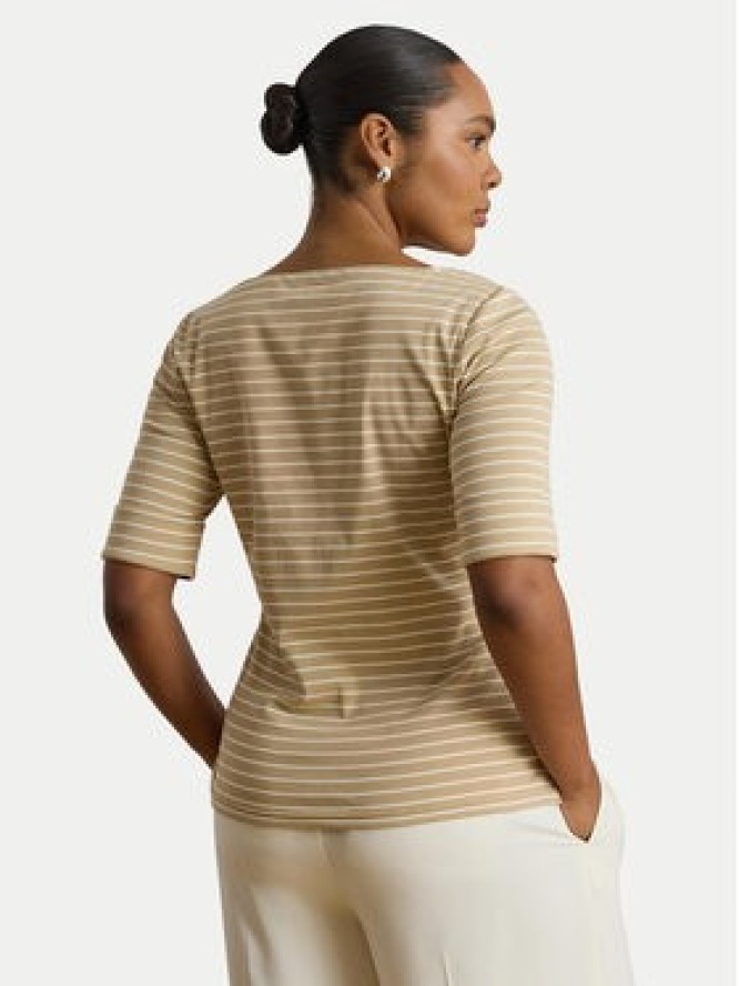 LAUREN RALPH LAUREN Bluzka Judy 200P13919003 Beżowy Regular Fit
