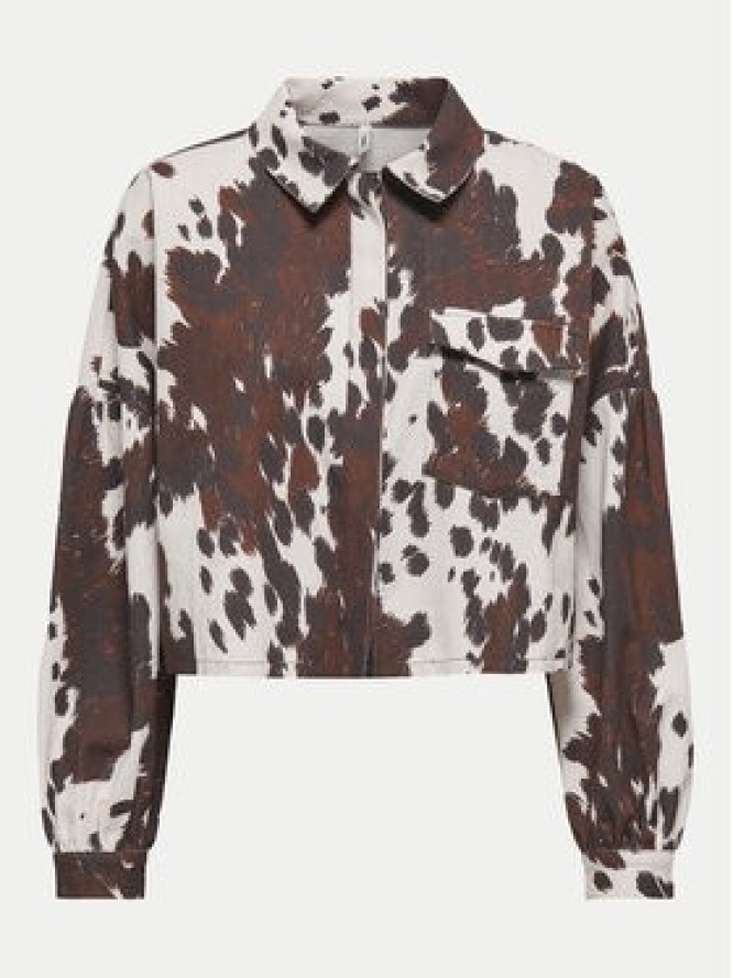 ONLY Koszula Canny 15358626 Brązowy Regular Fit