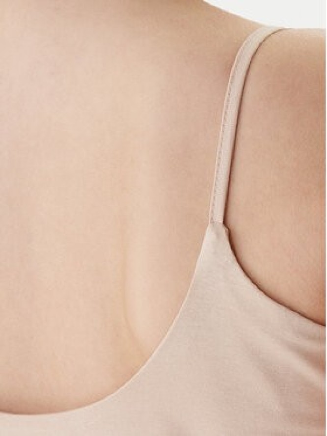 Guess Top V5GP22 J1314 Beżowy Slim Fit