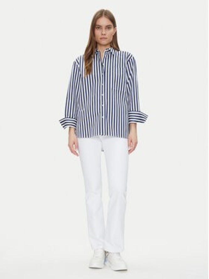 Tommy Hilfiger Jeansy Bootcut Rw White WW0WW44362 Biały Regular Fit