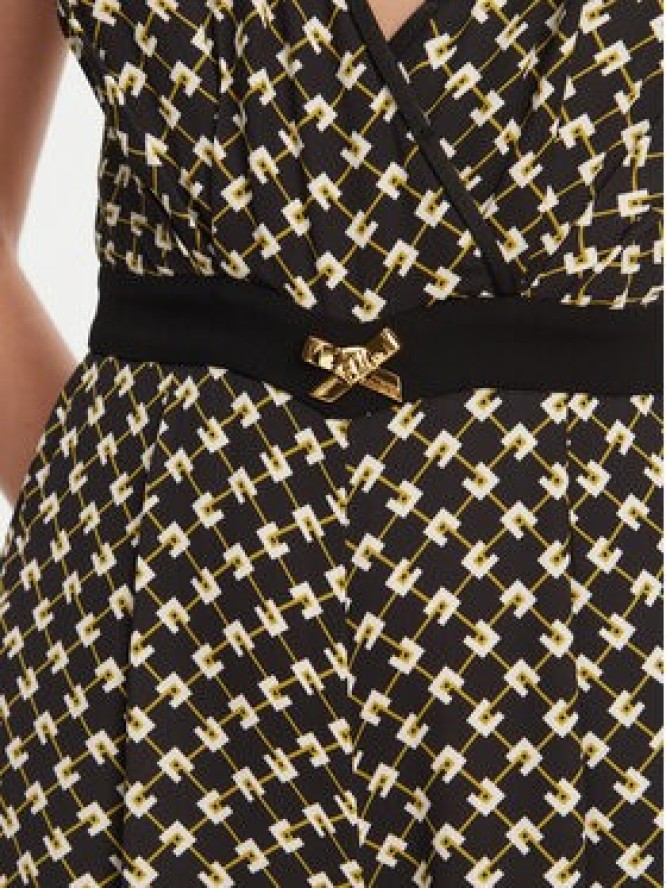 Elisabetta Franchi Kombinezon TU-035-51E2 Czarny Regular Fit