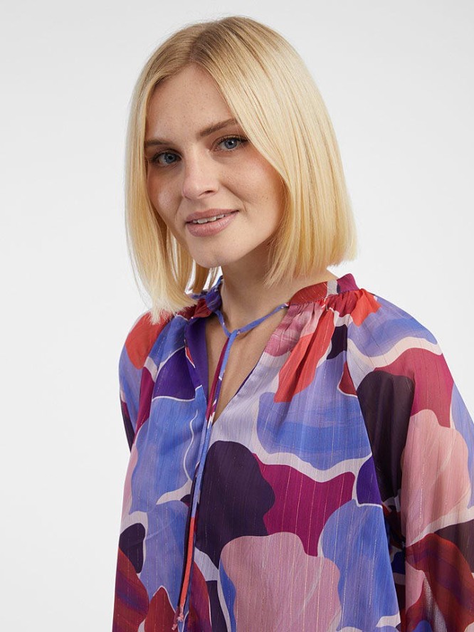 orsay Bluzka w kolorze fioletowo-czerwonym rozmiar: 34