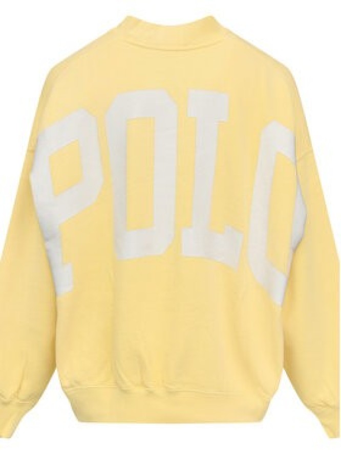 Polo Ralph Lauren Bluza 211965111001 Żółty Oversize