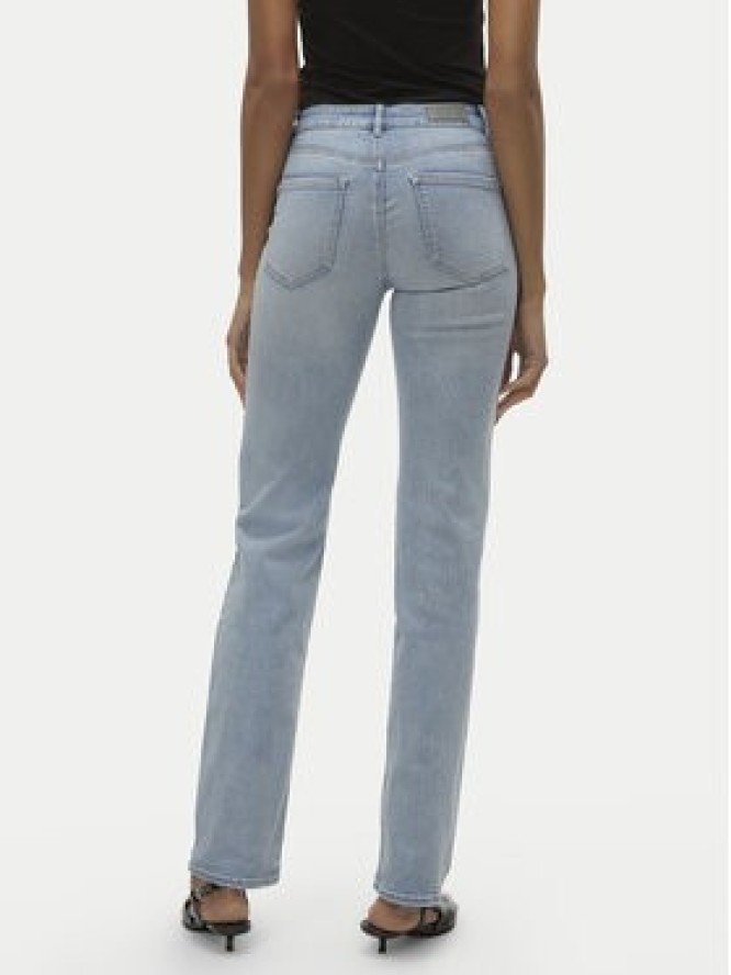 Vero Moda Jeansy Flash 10306824 Niebieski Straight Fit