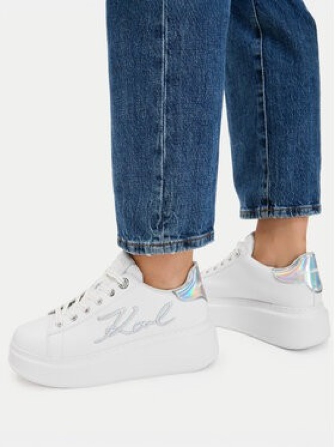 KARL LAGERFELD Sneakersy KL63510A Biały