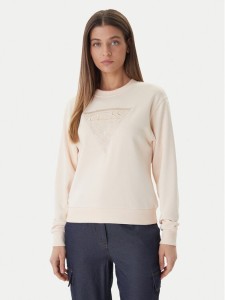 Guess Bluza W6GQ09 K3183 Różowy Regular Fit